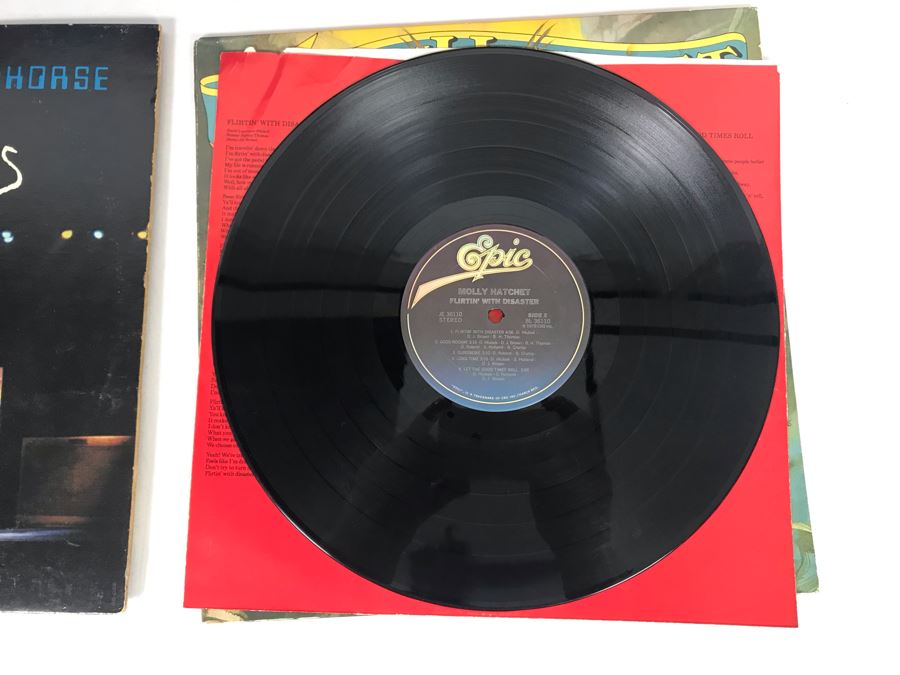 Vinyl Records: Molly Hatchet Firtin With Disaster, Neil Young & Crazy Horse Rust Never Sleeps And Live Rust, It's A Beautiful Day Limited Edition Record [Photo 7]