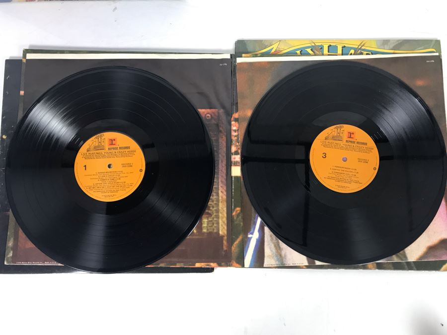 Vinyl Records: Molly Hatchet Firtin With Disaster, Neil Young & Crazy Horse Rust Never Sleeps And Live Rust, It's A Beautiful Day Limited Edition Record [Photo 21]