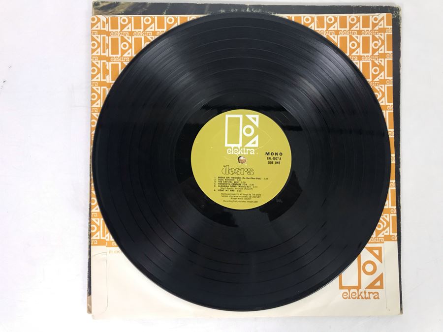 The Doors 1967 Debut Album EKL-4007 Mono Break On Through (To The Other Side) [Photo 3]