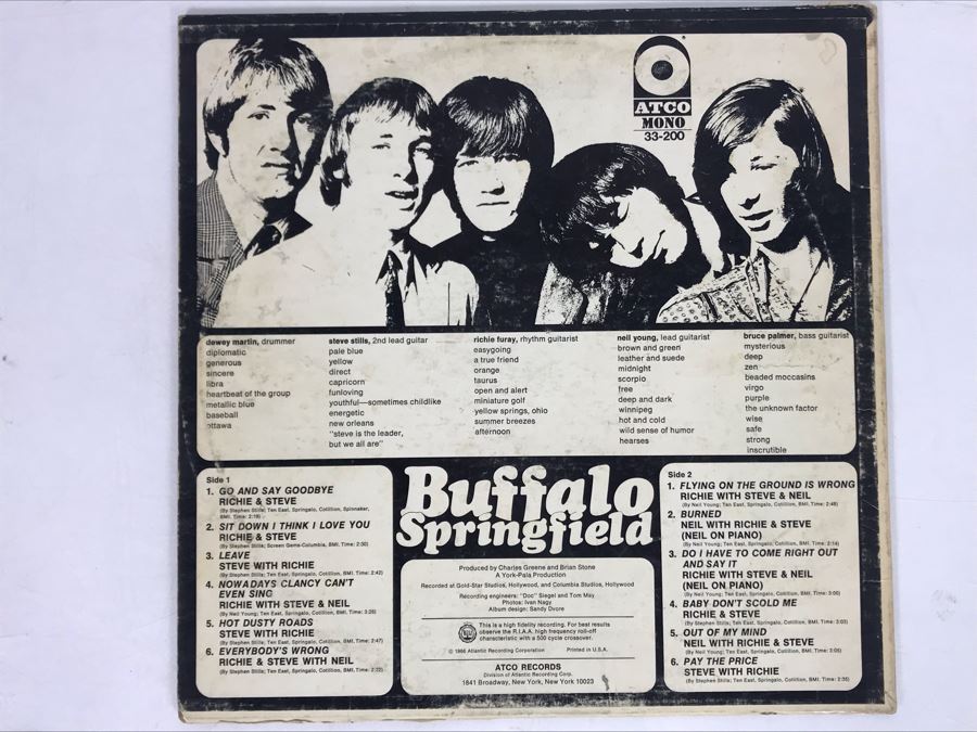 Vinyl Records: Jerry Garcia Garcia, Heart Dreamboat Annie, The Young Rascals Groovin' And Buffalo Springfield [Photo 23]