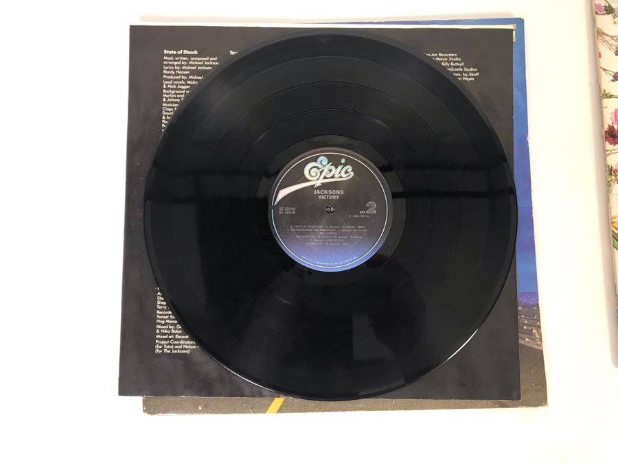 Vinyl Records: Prince And The Revolution Purple Rain And Jackson 5 Victory [Photo 18]