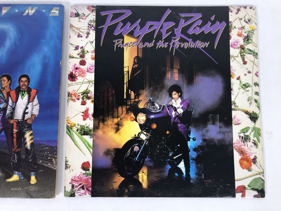 Vinyl Records: Prince And The Revolution Purple Rain And Jackson 5 Victory [Photo 2]