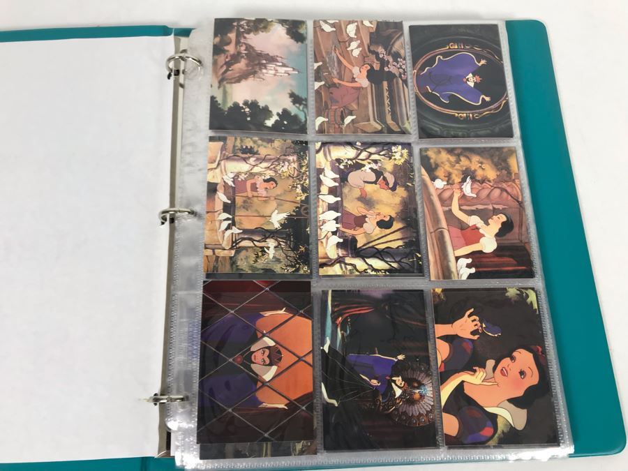Walt Disney's Snow White And The Seven Dwarfs Skybox Collector Cards With Album Series I And II - Over 90 Cards [Photo 6]
