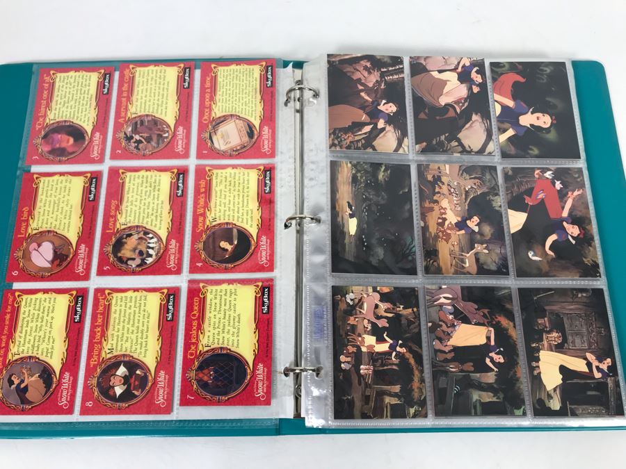 Walt Disney's Snow White And The Seven Dwarfs Skybox Collector Cards With Album Series I And II - Over 90 Cards [Photo 7]