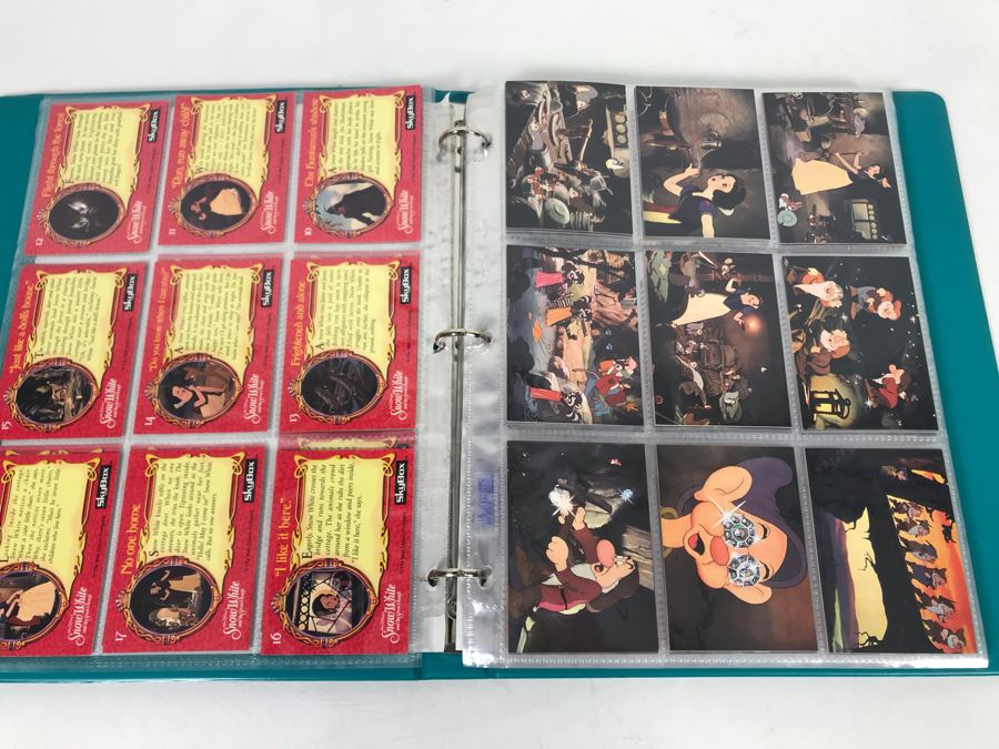 Walt Disney's Snow White And The Seven Dwarfs Skybox Collector Cards With Album Series I And II - Over 90 Cards [Photo 8]