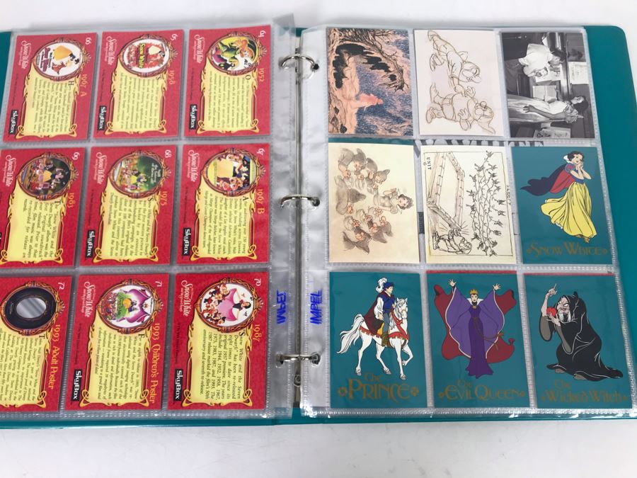 Walt Disney's Snow White And The Seven Dwarfs Skybox Collector Cards With Album Series I And II - Over 90 Cards [Photo 11]