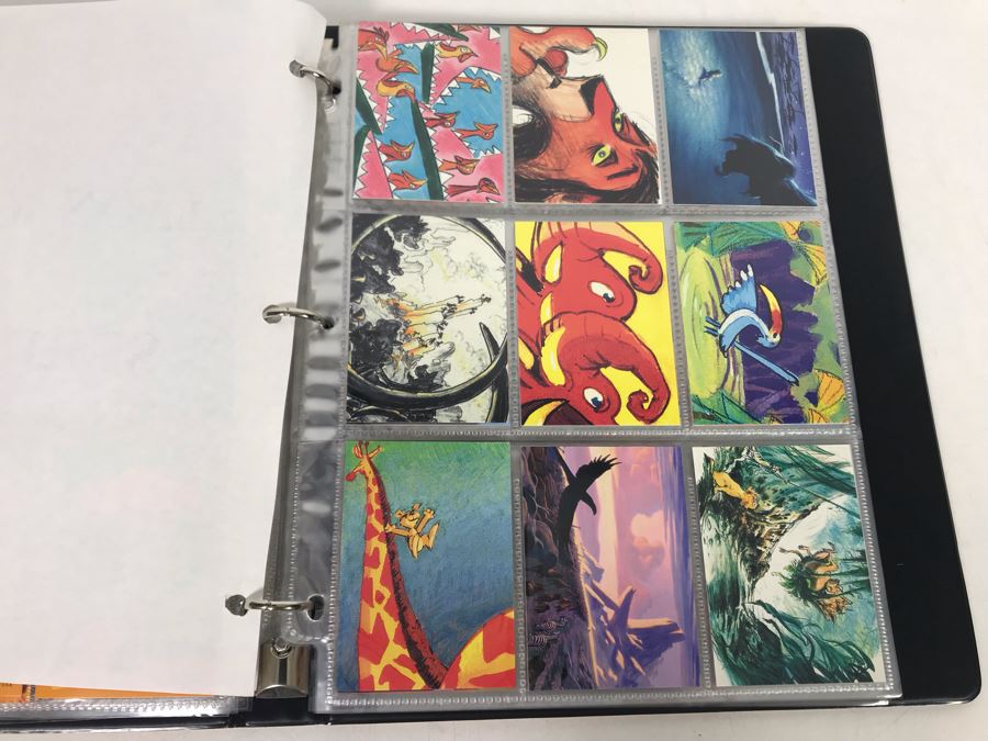 Walt Disney's The Lion King Skybox Collector Cards With Album Series I And II - Over 90 Cards [Photo 11]