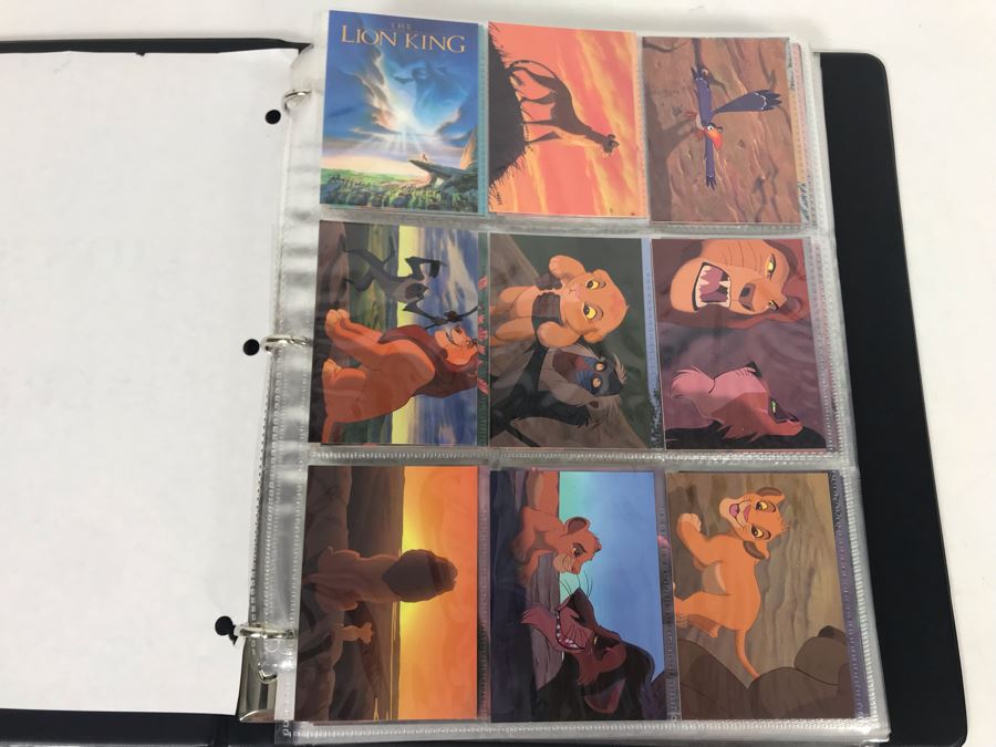 Walt Disney's The Lion King Skybox Collector Cards With Album Series I And II - Over 90 Cards [Photo 6]
