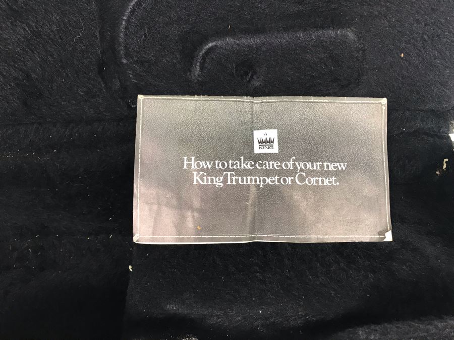 King Trumpet Model No 603 With Case [Photo 12]