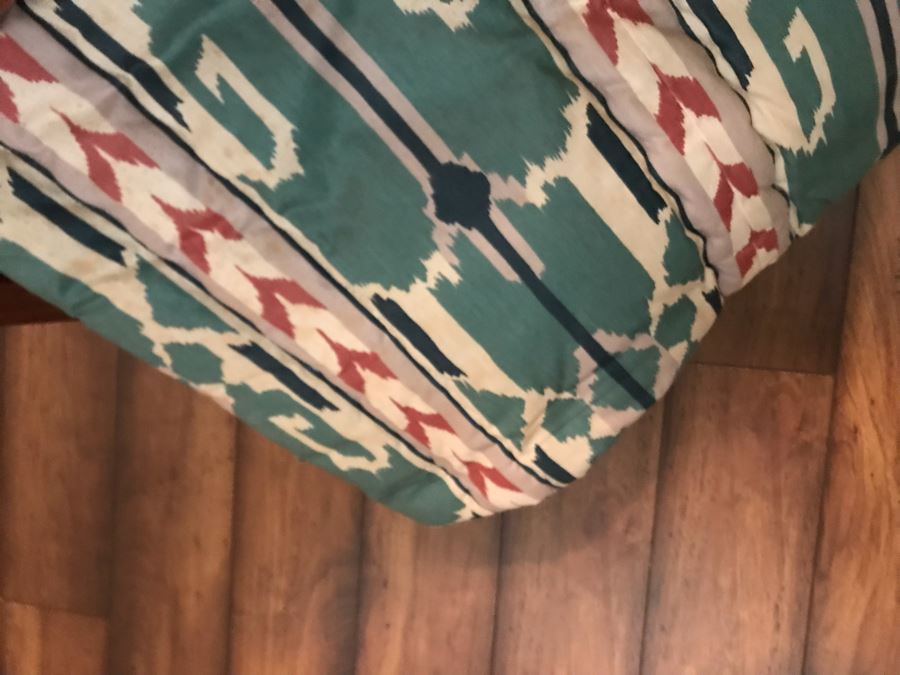 Wooden Daybed With Bedding - Comes With (2) Twin Mattresses 80W X 42D X 42H [Photo 9]