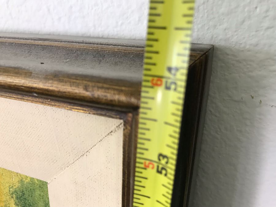 Vintage Mid-Century Large Dietrich Grunewald Serigraph 41W X 54.5H [Photo 11]