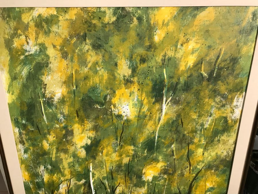 Vintage Mid-Century Large Dietrich Grunewald Serigraph 41W X 54.5H [Photo 3]