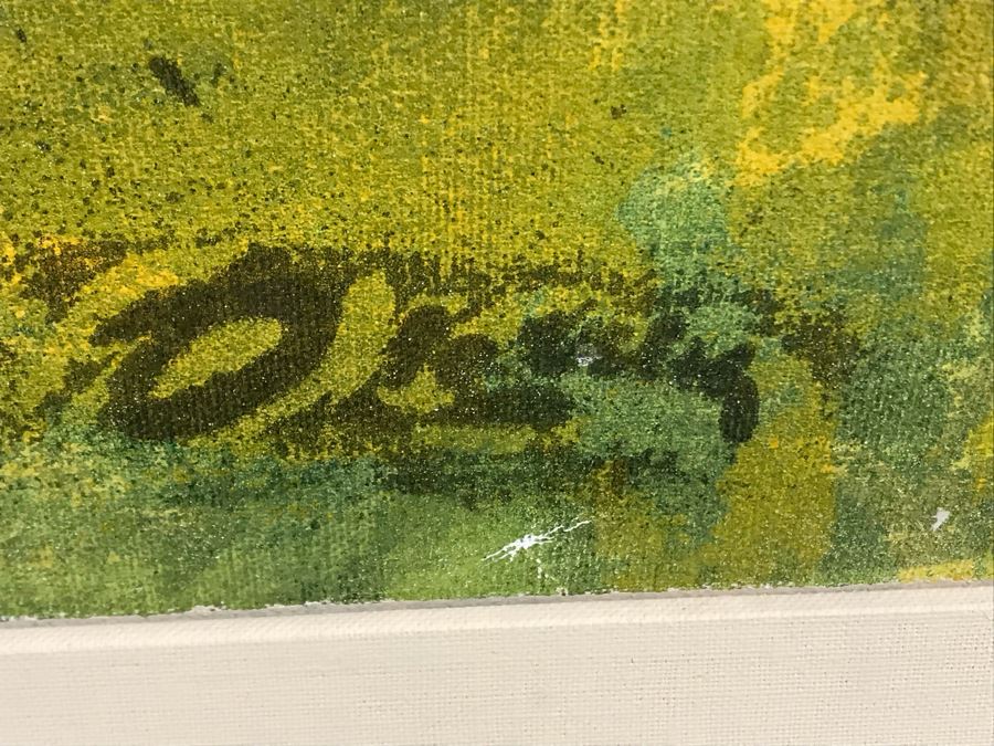 Vintage Mid-Century Large Dietrich Grunewald Serigraph 41W X 54.5H [Photo 4]