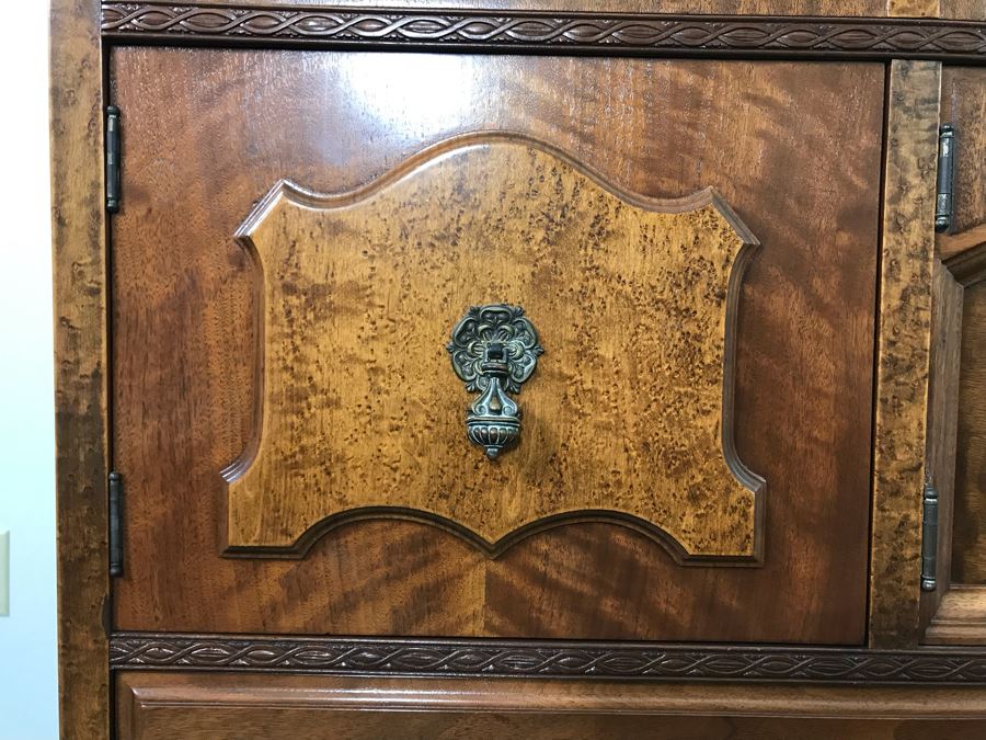 Custom Formal Sideboard Buffet 66W X 23D X 41H Designed For Cannell & Chaffin Of Los Angeles (Cannell & Chaffin Helped Furnish Hearst Castle) [Photo 11]