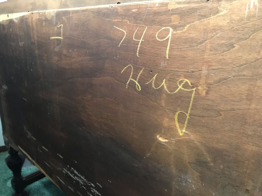 Custom Formal Sideboard Buffet 66W X 23D X 41H Designed For Cannell & Chaffin Of Los Angeles (Cannell & Chaffin Helped Furnish Hearst Castle) [Photo 16]