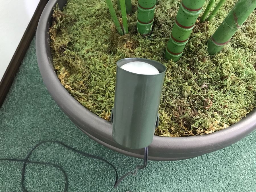 Large Faux Indoor Palm Tree With Light 84H [Photo 6]