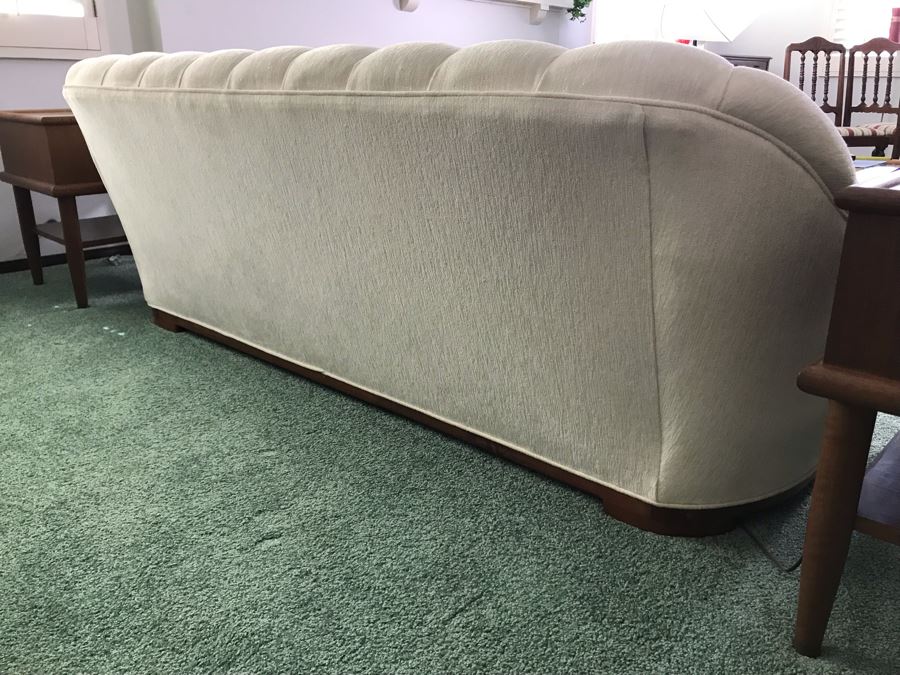 Stunning Custom Tufted Upholstery Sofa With Solid Wooden Base [Photo 9]