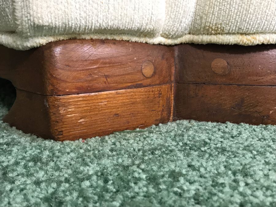 Stunning Custom Tufted Upholstery Sofa With Solid Wooden Base [Photo 5]