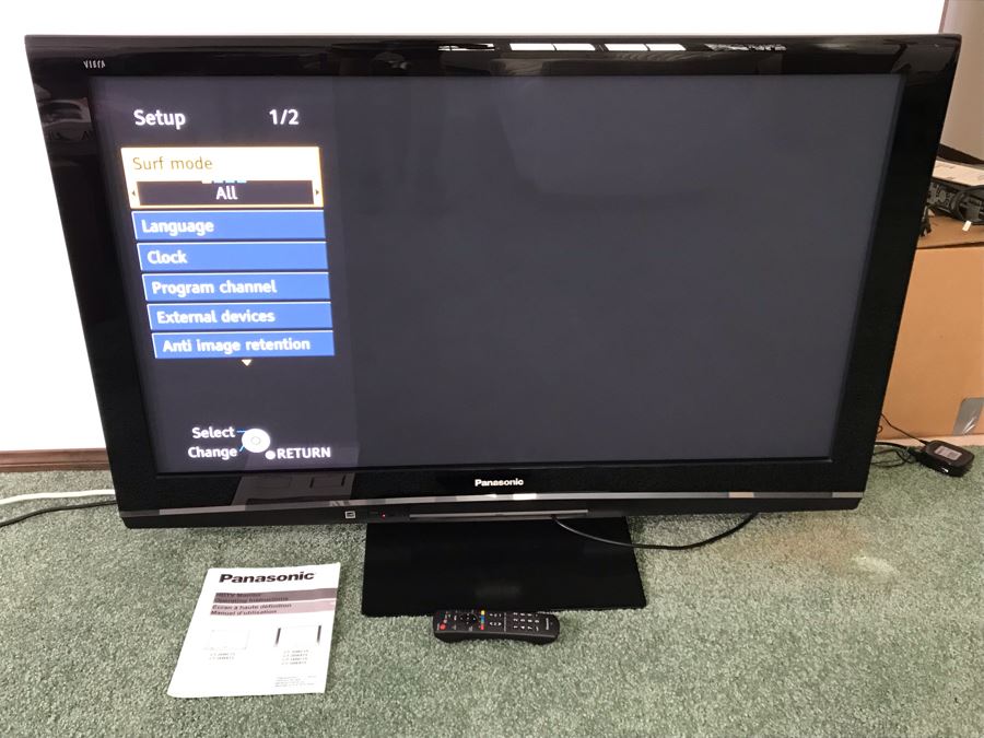 Panasonic High Definition Plasma Television 50in TH50PZ80U