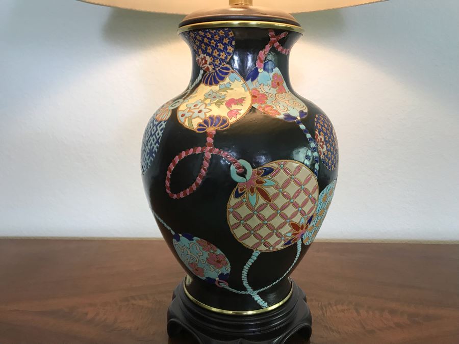 Ethan Allen Chinoiserie Table Lamp 30H [Photo 6]