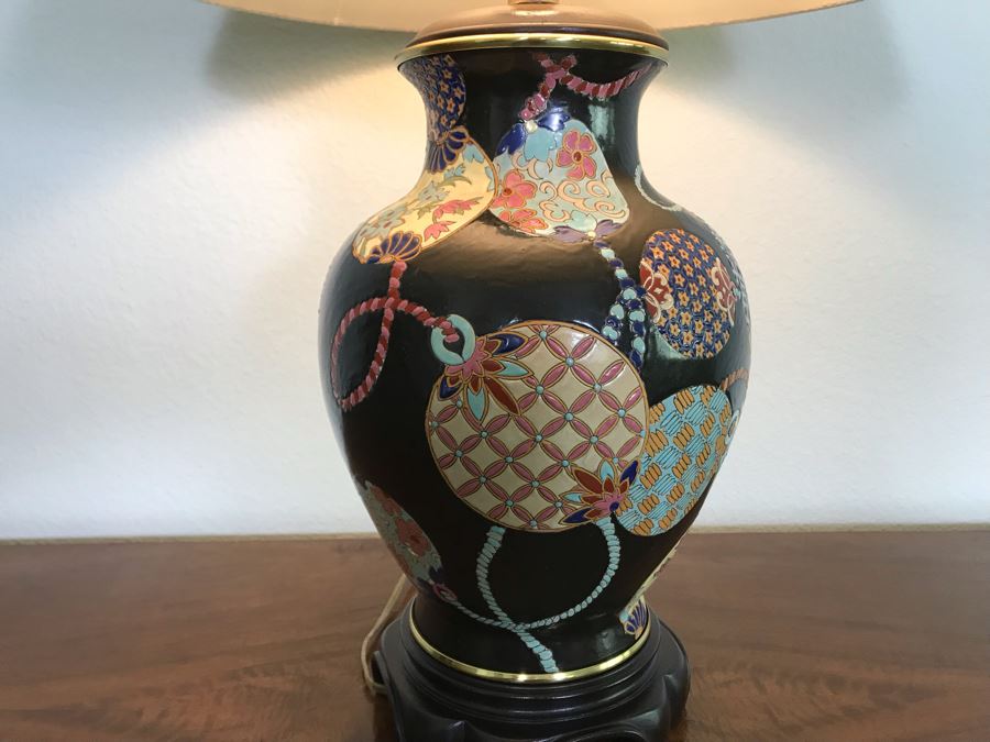 Ethan Allen Chinoiserie Table Lamp 30H [Photo 8]