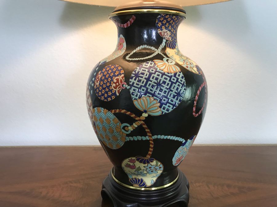 Ethan Allen Chinoiserie Table Lamp 30H [Photo 7]