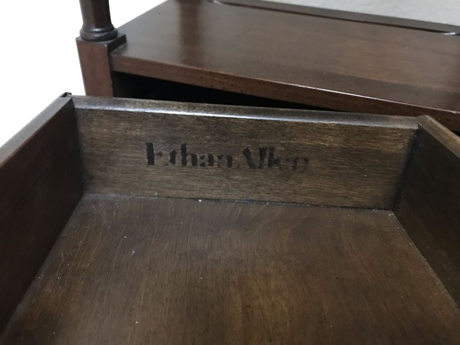 Ethan Allen Hollywood Regency Wall Shelving Unit 13W X 8D X 36H [Photo 4]