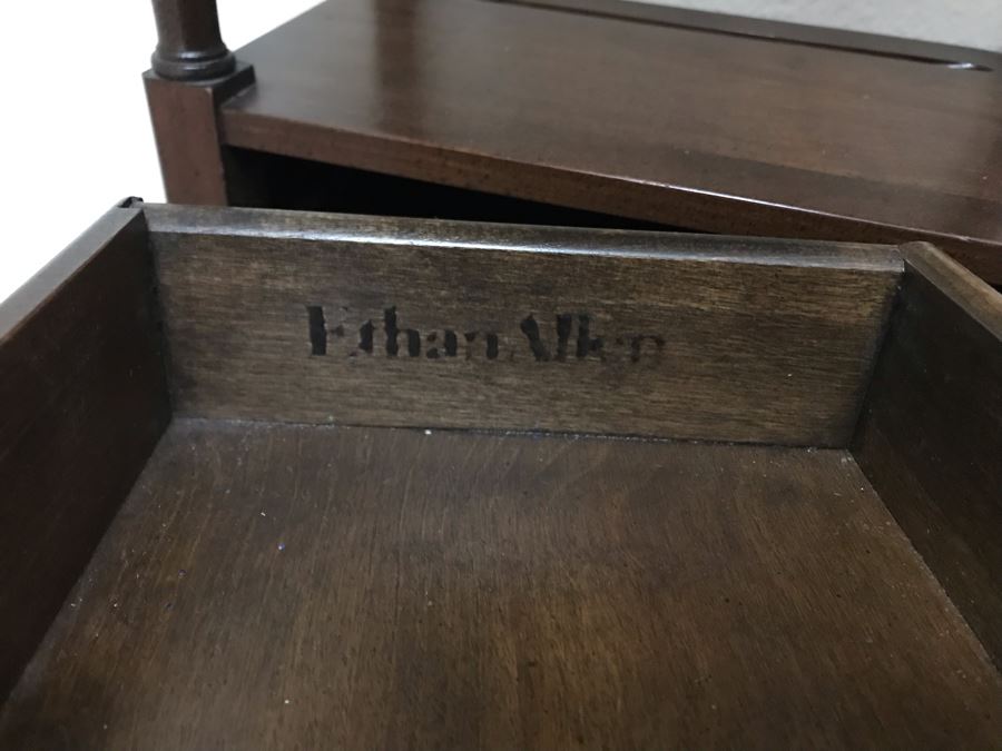 Ethan Allen Hollywood Regency Wall Shelving Unit 13W X 8D X 36H [Photo 3]