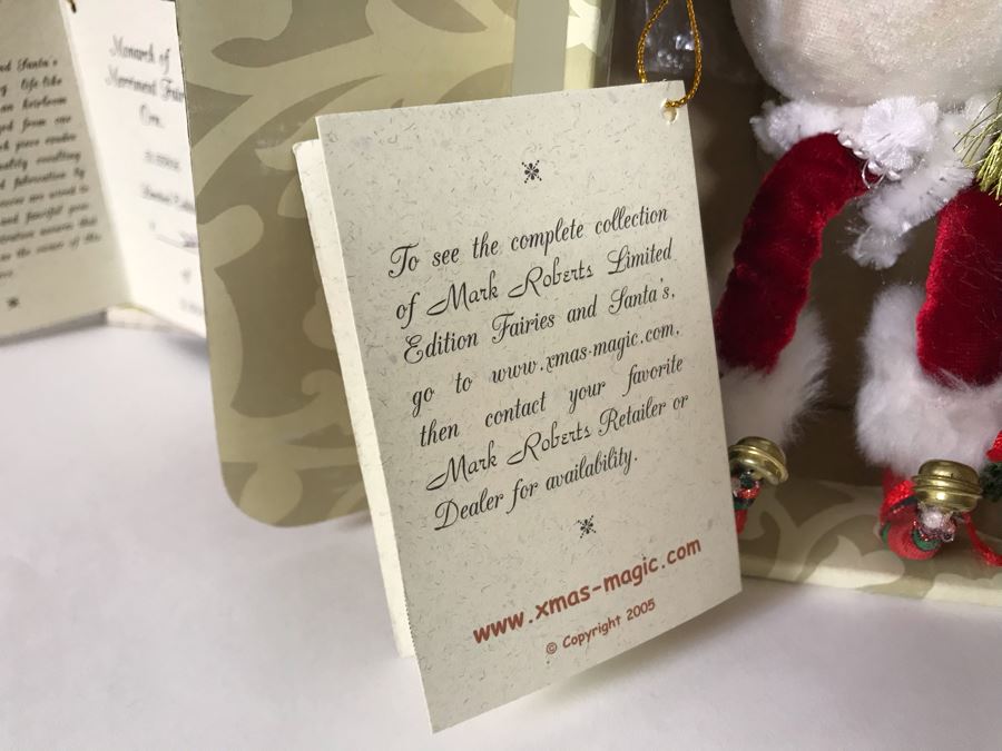 (3) SIGNED Limited Edition Mark Roberts Fairies With Boxes 9H-10H (Hand Signed In Pen By Artist) [Photo 16]