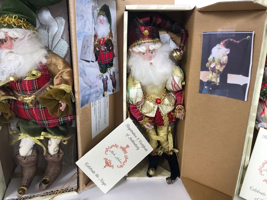 (3) SIGNED Limited Edition Mark Roberts Fairies With Boxes 9H-10H (Hand Signed In Pen By Artist) [Photo 10]