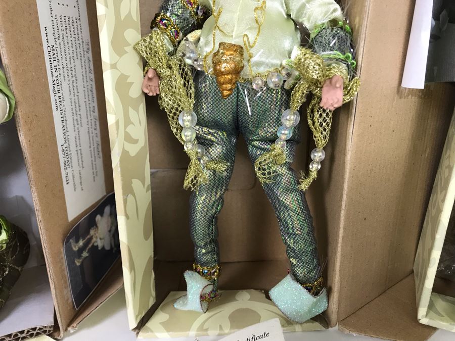 (3) SIGNED Limited Edition Mark Roberts Fairies With Boxes 10H-11H (Hand Signed In Pen By Artist) [Photo 12]