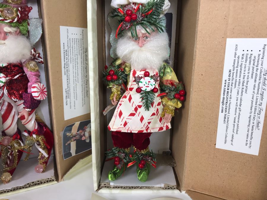 (2) SIGNED Limited Edition Mark Roberts Fairies With Boxes 10H (Both Hand Signed In Pen By Artist) [Photo 9]