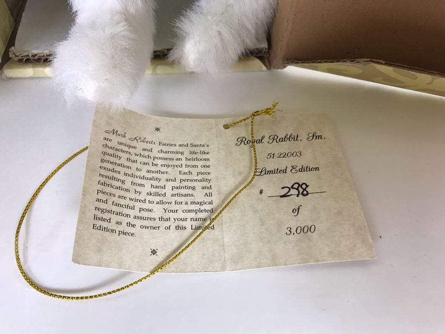 (3) Limited Edition Mark Roberts Fairies With Boxes 9H-12H (2 Hand Signed In Pen By Artist) [Photo 17]