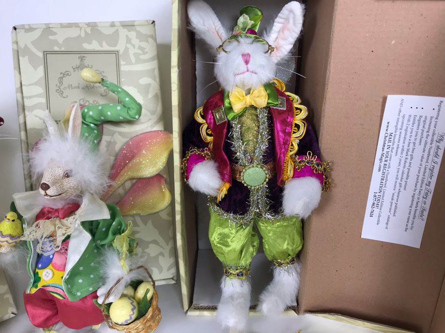 (3) Limited Edition Mark Roberts Fairies With Boxes 9H-12H (2 Hand Signed In Pen By Artist) [Photo 6]
