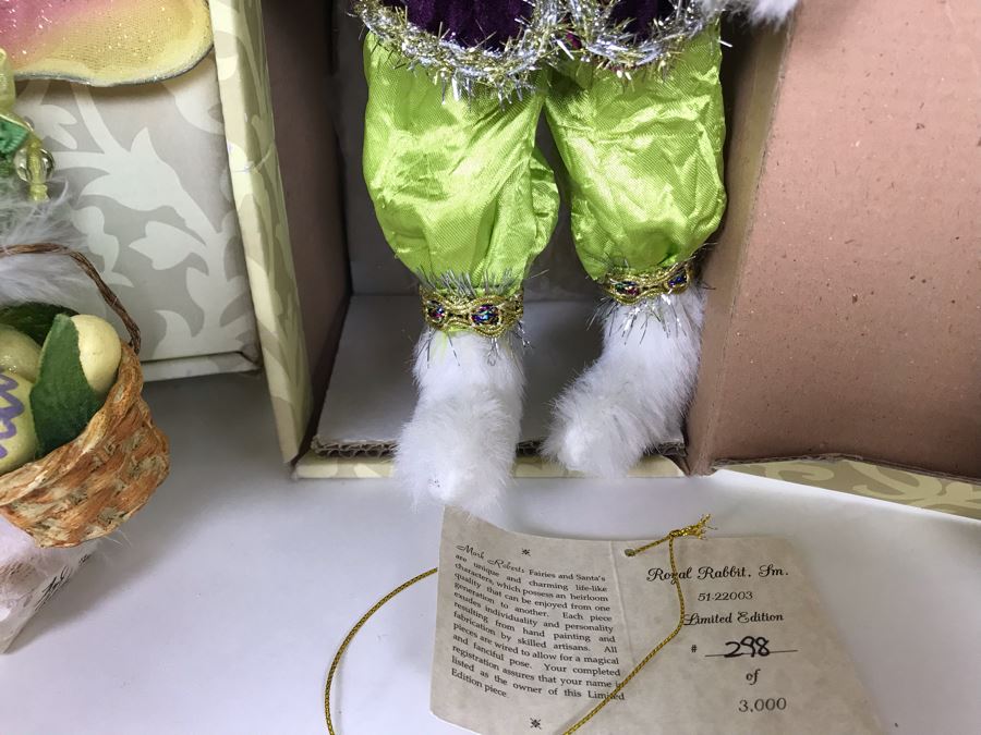 (3) Limited Edition Mark Roberts Fairies With Boxes 9H-12H (2 Hand Signed In Pen By Artist) [Photo 9]