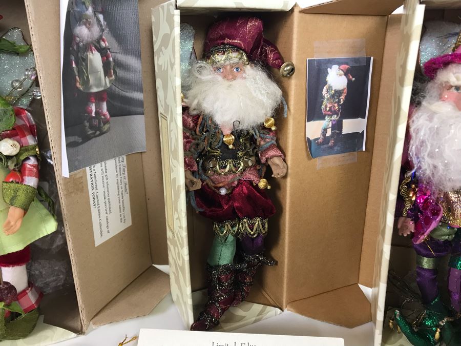 (3) SIGNED Limited Edition Mark Roberts Fairies With Boxes 9H (All 3 Hand Signed In Pen By Artist) [Photo 9]