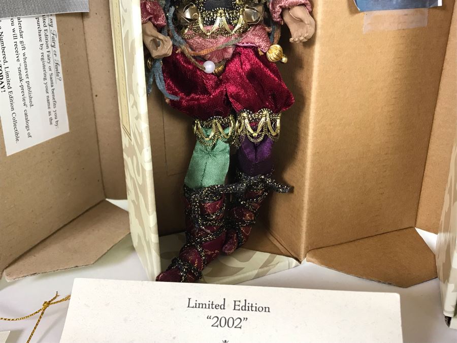 (3) SIGNED Limited Edition Mark Roberts Fairies With Boxes 9H (All 3 Hand Signed In Pen By Artist) [Photo 11]