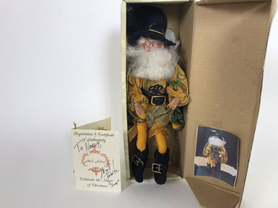 SIGNED Limited Edition Mark Roberts Fairy With Box 9.5H (Hand Signed In Pen By Artist)