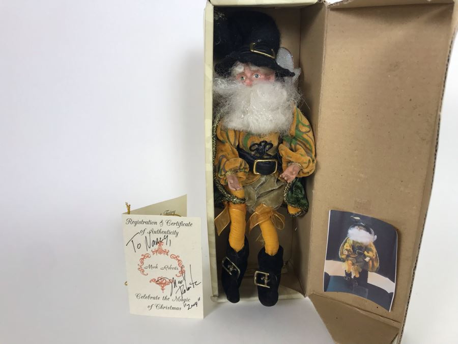 SIGNED Limited Edition Mark Roberts Fairy With Box 9.5H (Hand Signed In Pen By Artist) [Photo 4]
