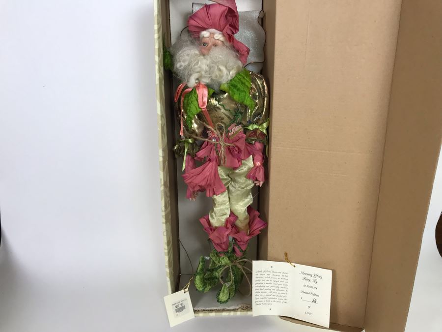 SIGNED Large Limited Edition Mark Roberts Fairy With Box 21H (Hand Signed In Pen By Artist)