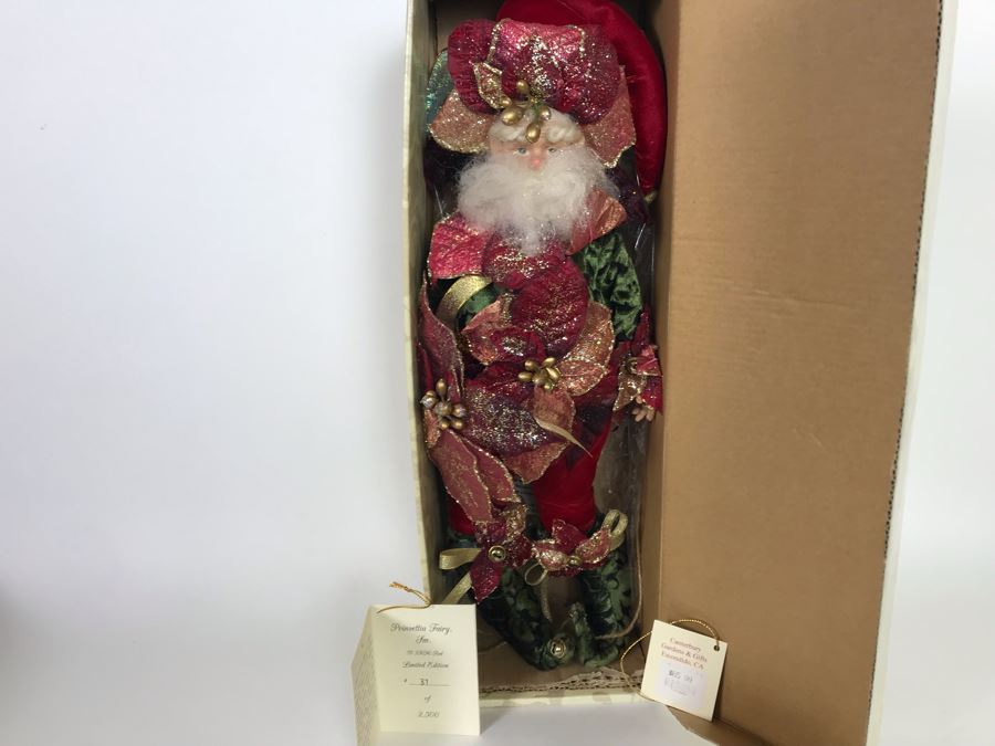 SIGNED Large Limited Edition Mark Roberts Fairy With Box 17H (Hand Signed In Pen By Artist)