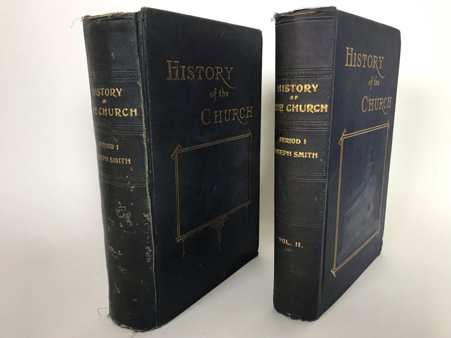 Antique 1902 Book History Of The Church Of Jesus Christ Of Latter-Day Saints Period I. History Of Joseph Smith And 1904 Period II Book [Photo 2]