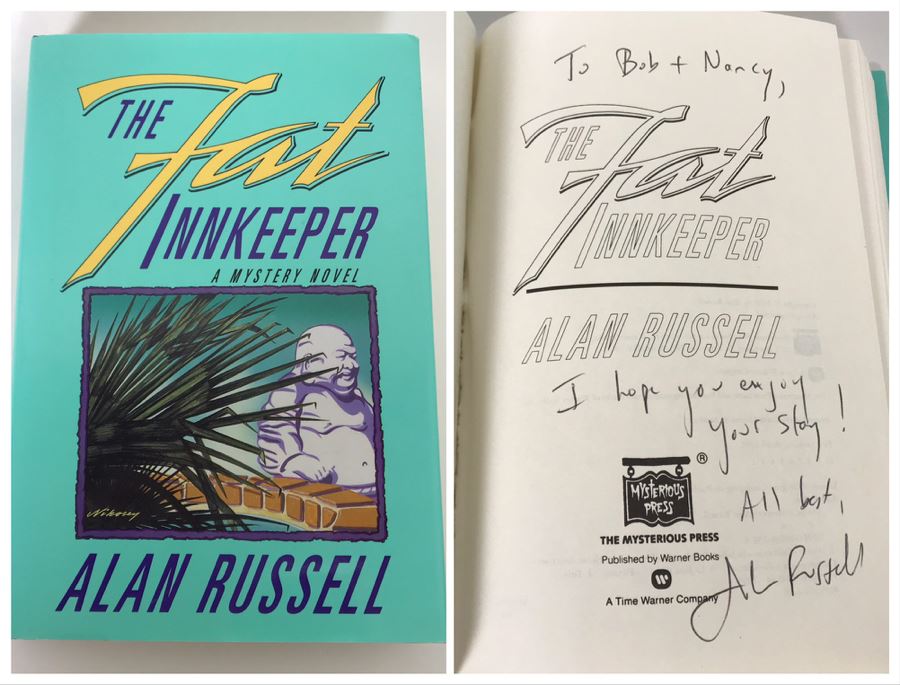 Signed Book The Fat Innkeeper By Alan Russell [Photo 1]