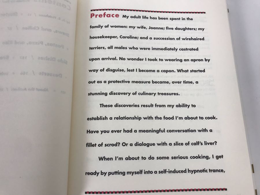 Signed Book Newman's Own Cookbook Signed By Paul Newman And A. E. Hotchner [Photo 9]