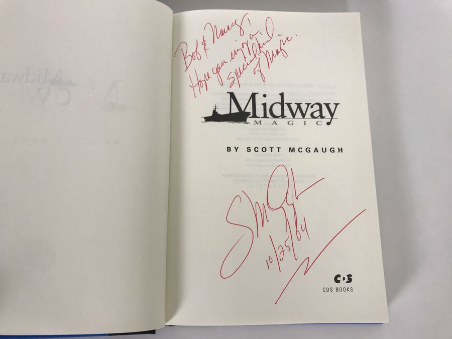 Signed Book Midway Magic Signed By Scott McGaugh [Photo 3]