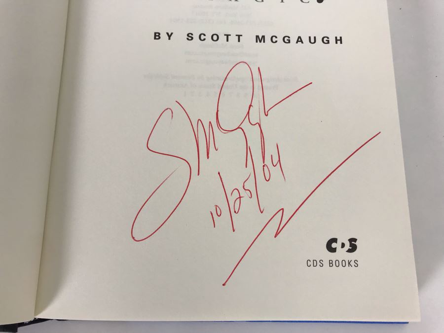 Signed Book Midway Magic Signed By Scott McGaugh [Photo 5]