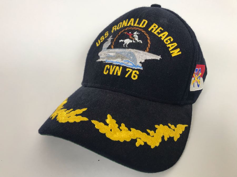 USS Ronald Reagan CVN 76 Hat [Photo 1]