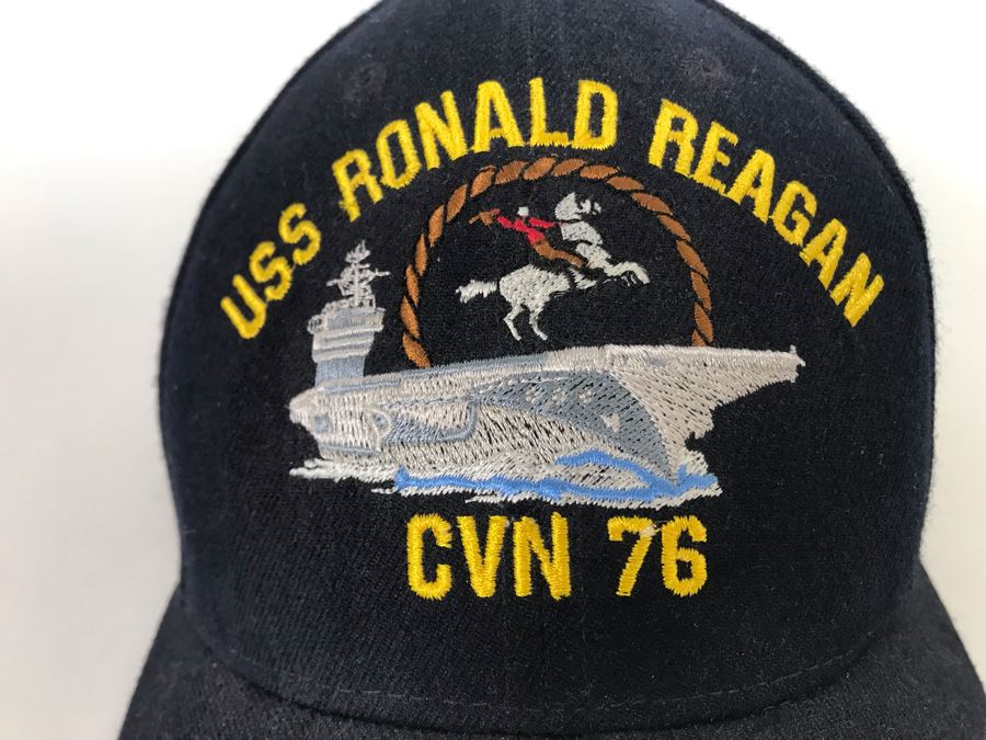USS Ronald Reagan CVN 76 Hat [Photo 4]