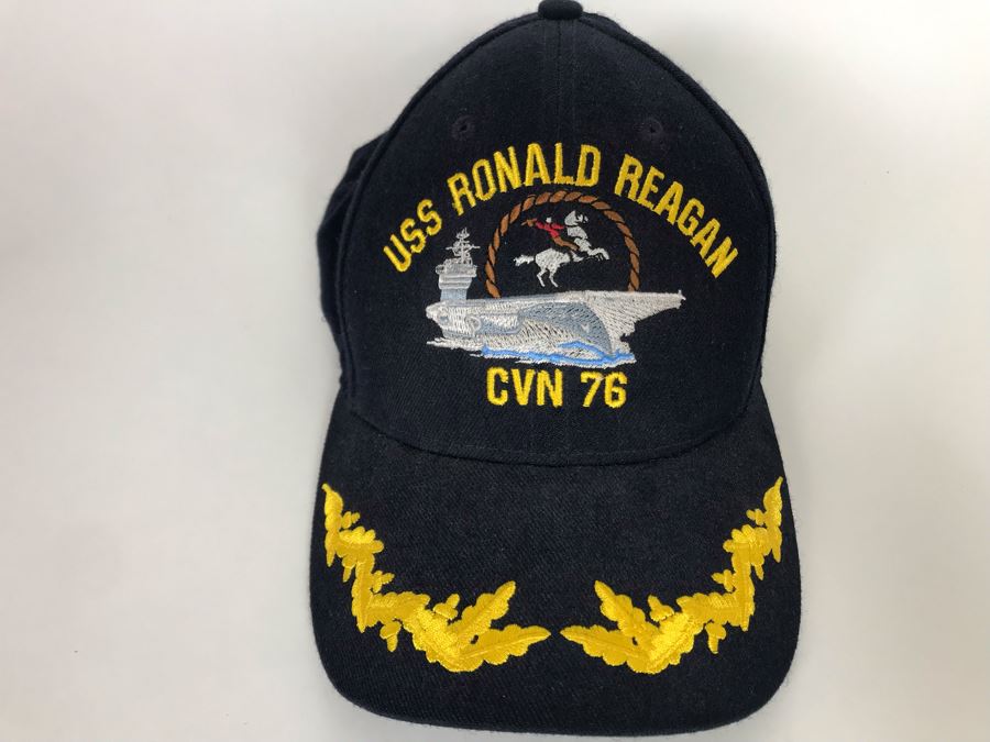 USS Ronald Reagan CVN 76 Hat [Photo 3]