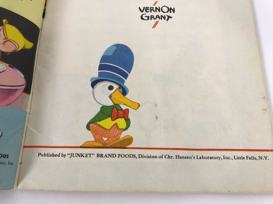 Collectible Flibbity Jibbit And The Key Keeper Book By Vernon Grant Published By Junket Brand Foods Estimate $120 [Photo 7]